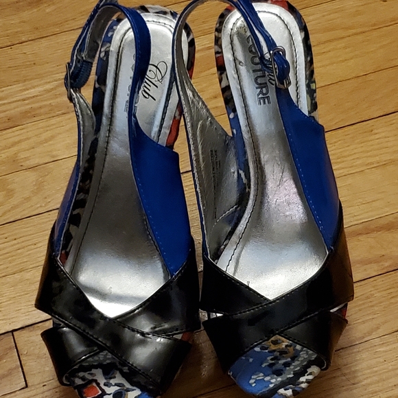 Colorful platform wedge - Picture 3 of 5